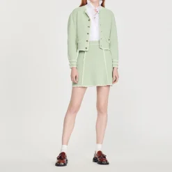 Hot A-Line Knit Skirt Women Matching Sets