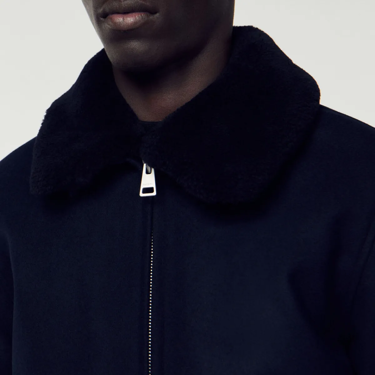 Best Sale Aviator Jacket With Sheepskin Collar Men Jackets