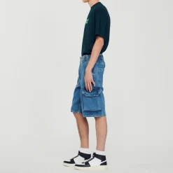 Cheap Baggy Denim Shorts Men Pants & Shorts