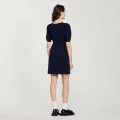 Best Sale Balloon-Sleeved Dress Women Dresses