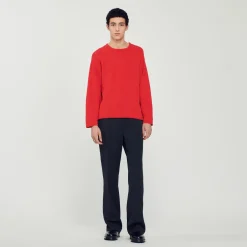 Discount Boucl&Eacute; Knit Sweater Men Sweaters & Cardigans