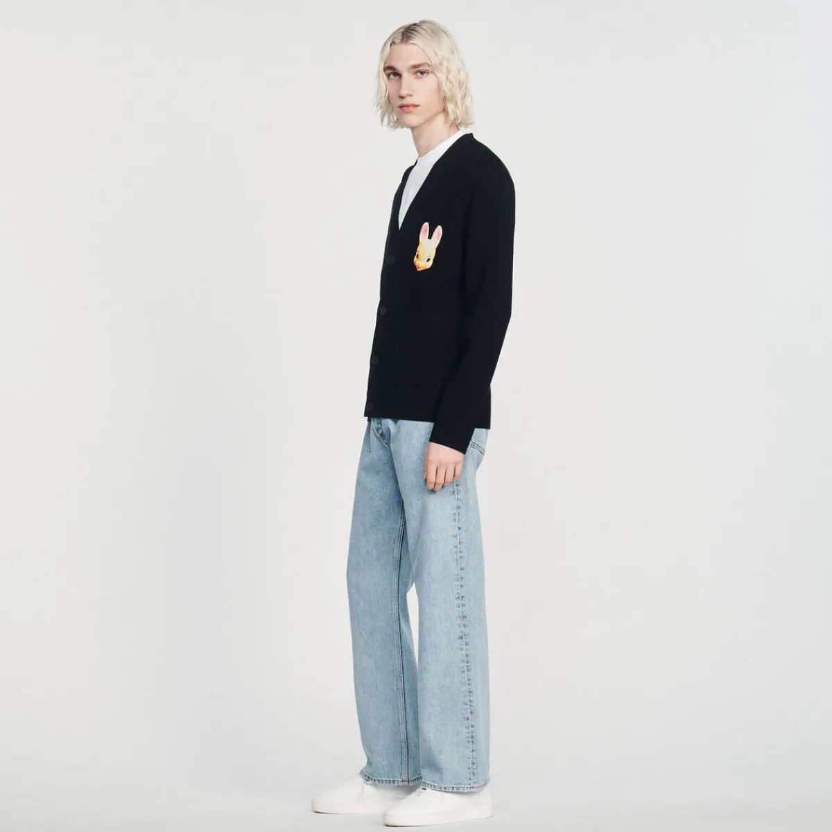 Sale Bunny Cardigan Men Sweaters & Cardigans