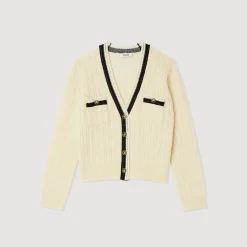 Fashion Cable-Knit Cardigan Women Sweaters & Cardigans
