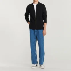 Clearance Cardigan With Polo Collar Men Sweaters & Cardigans