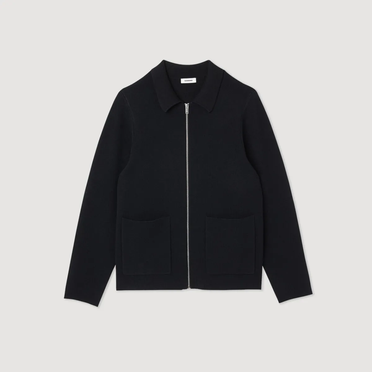 Clearance Cardigan With Polo Collar Men Sweaters & Cardigans