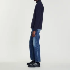 Fashion Cardigan With Polo Collar Men Sweaters & Cardigans