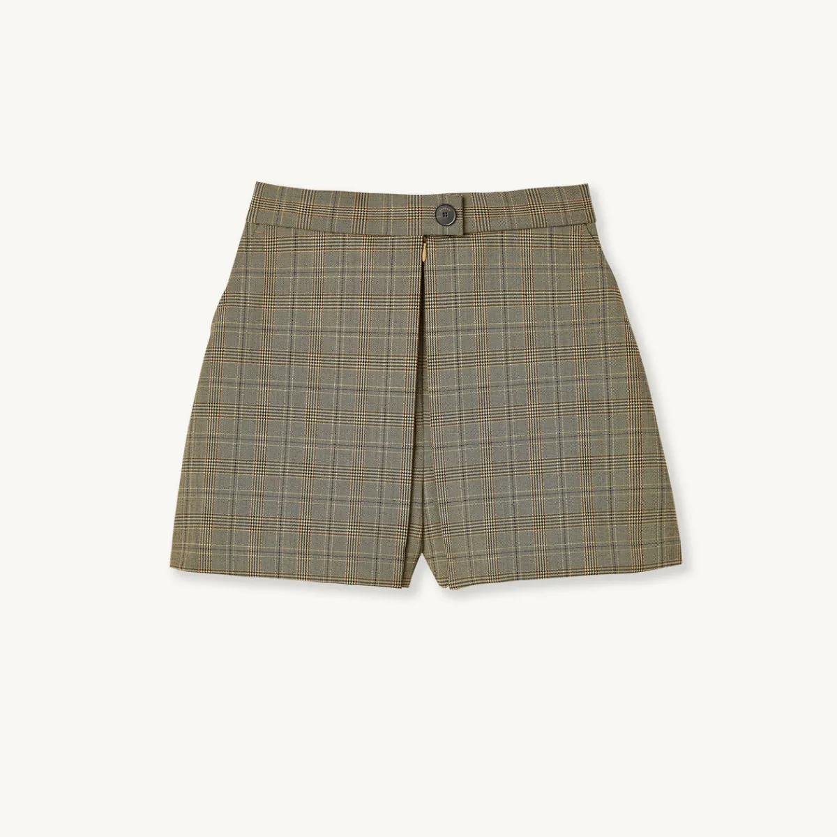 Clearance Checked Shorts Women Matching Sets
