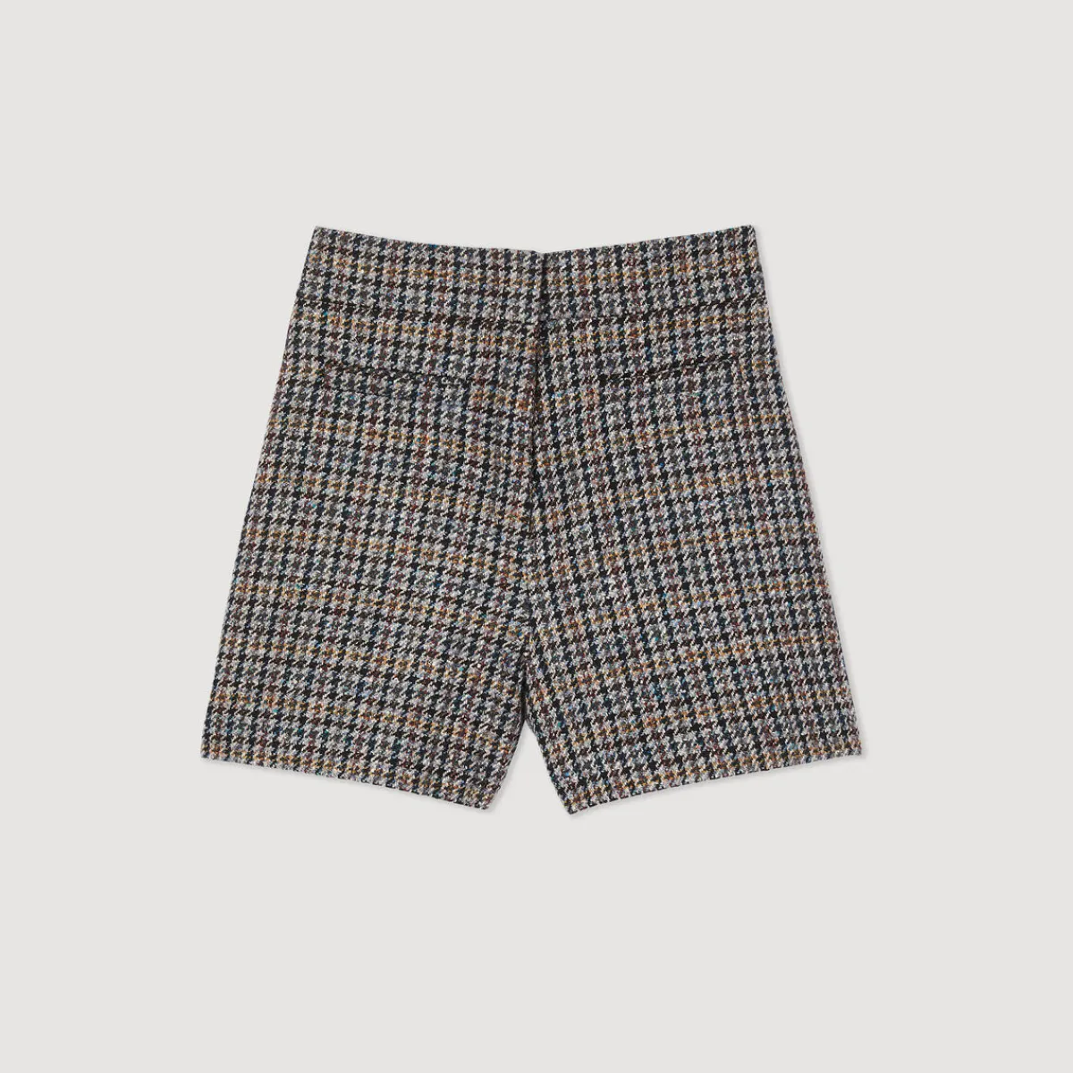 Cheap Checked Shorts Women Matching Sets