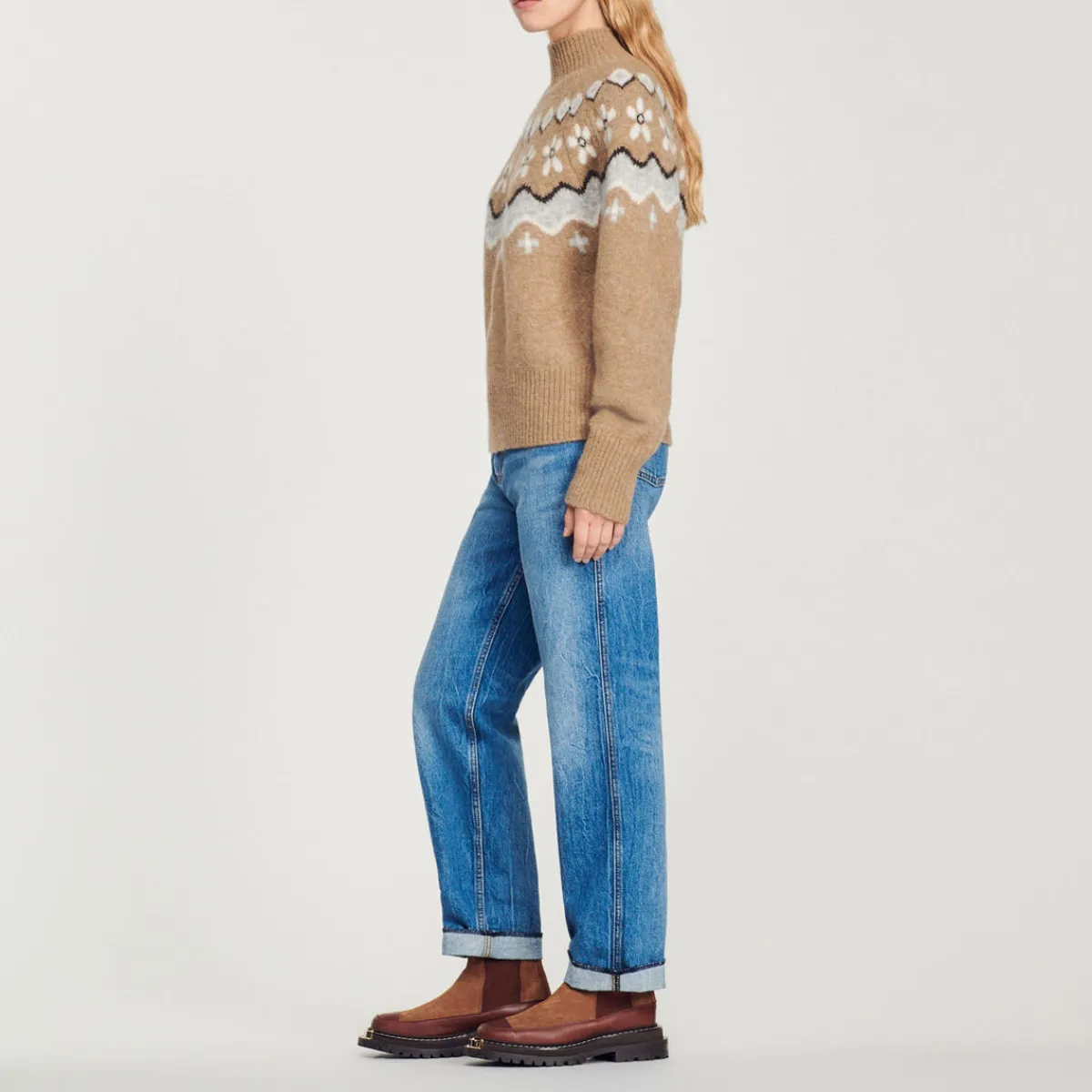 Fashion Chunky Knit Sweater Women Sweaters & Cardigans