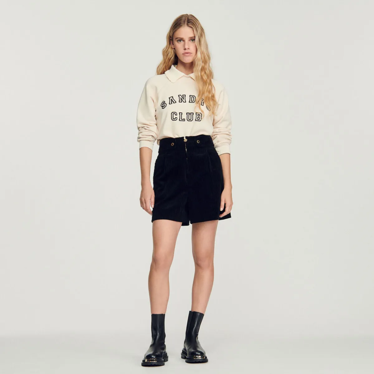 Outlet Corduroy Shorts Women Pants & Shorts