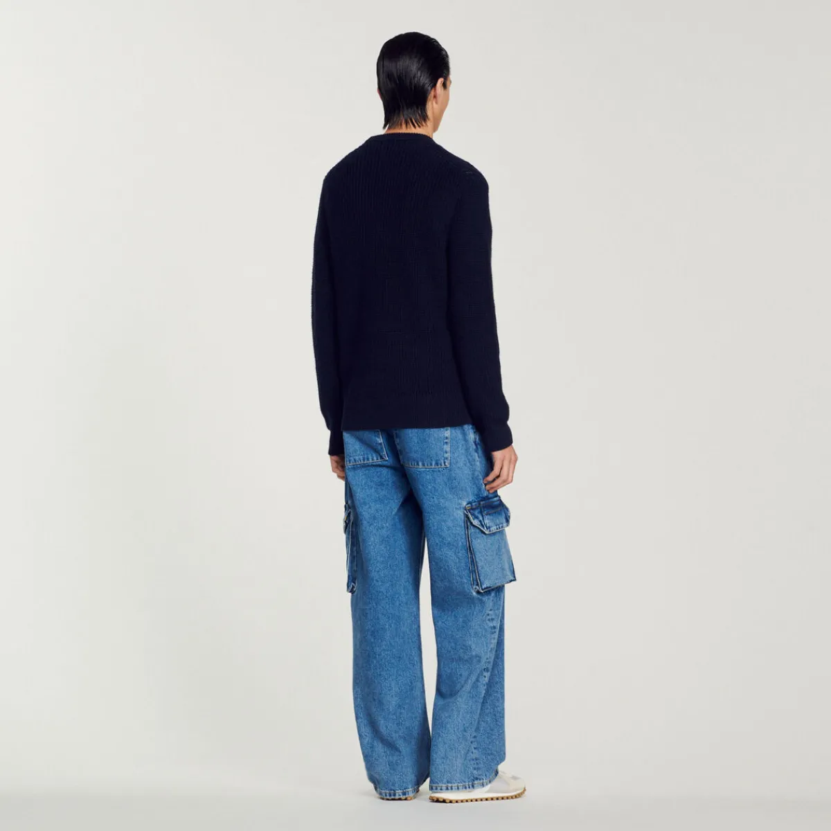 Store Cotton And Silk Sweater Men Sweaters & Cardigans