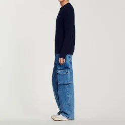 Store Cotton And Silk Sweater Men Sweaters & Cardigans
