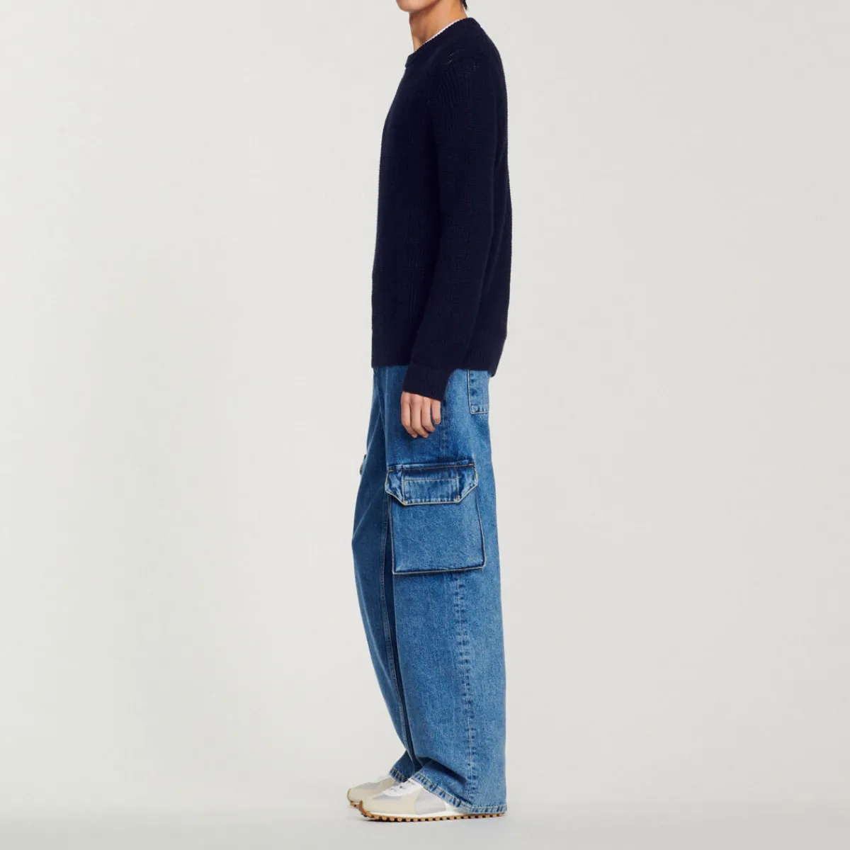 Store Cotton And Silk Sweater Men Sweaters & Cardigans