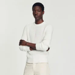 Shop Cotton And Silk Sweater Men Sweaters & Cardigans
