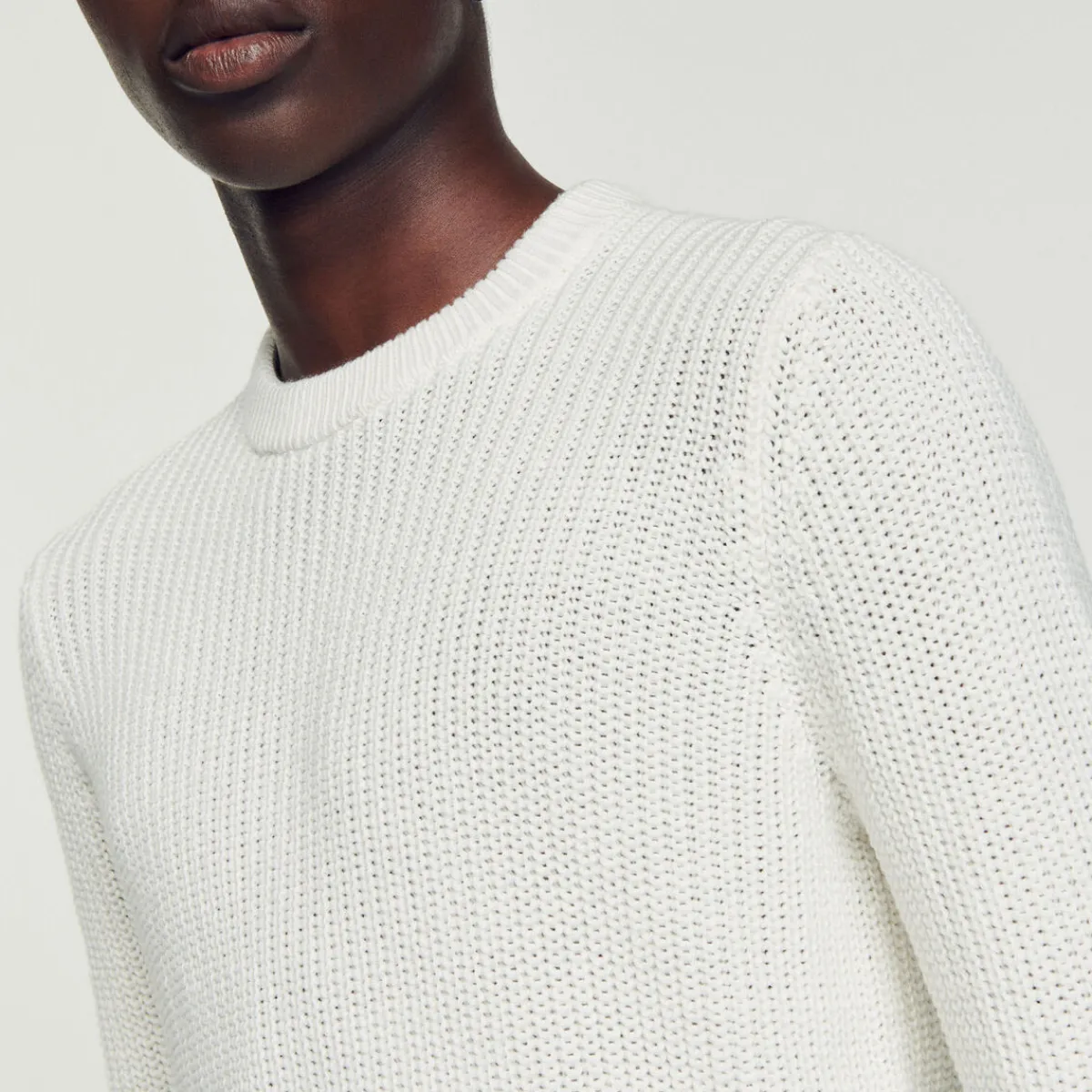 Shop Cotton And Silk Sweater Men Sweaters & Cardigans