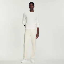 Shop Cotton And Silk Sweater Men Sweaters & Cardigans