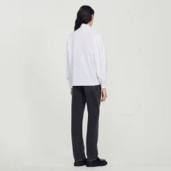 Best Cotton Shirt With Fancy Collar Women Tops & Shirts