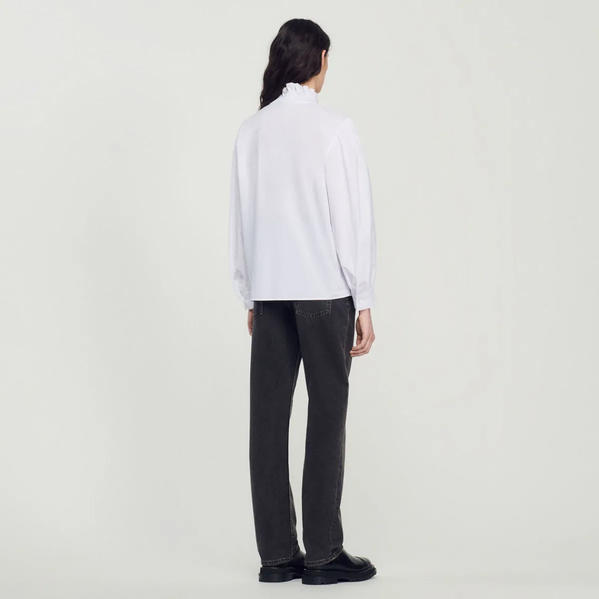 Best Cotton Shirt With Fancy Collar Women Tops & Shirts