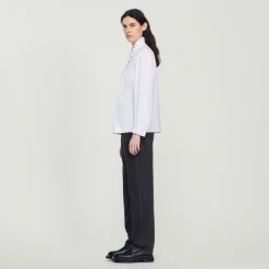 Best Cotton Shirt With Fancy Collar Women Tops & Shirts