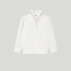 Best Cotton Shirt With Fancy Collar Women Tops & Shirts