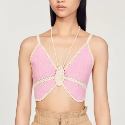 New Crochet Butterfly Top Women Sweaters & Cardigans