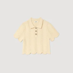 Shop Cropped Knit Sweater Women Matching Sets
