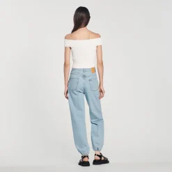 Outlet Cropped Knit Top Women Sweaters & Cardigans