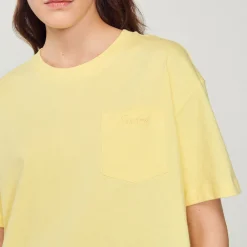 Cheap Cropped Loose T-Shirt Women T-Shirts