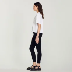 Clearance Cropped Loose T-Shirt Women T-Shirts