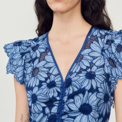 Best Sale Daisy Guipure Dress Women Dresses