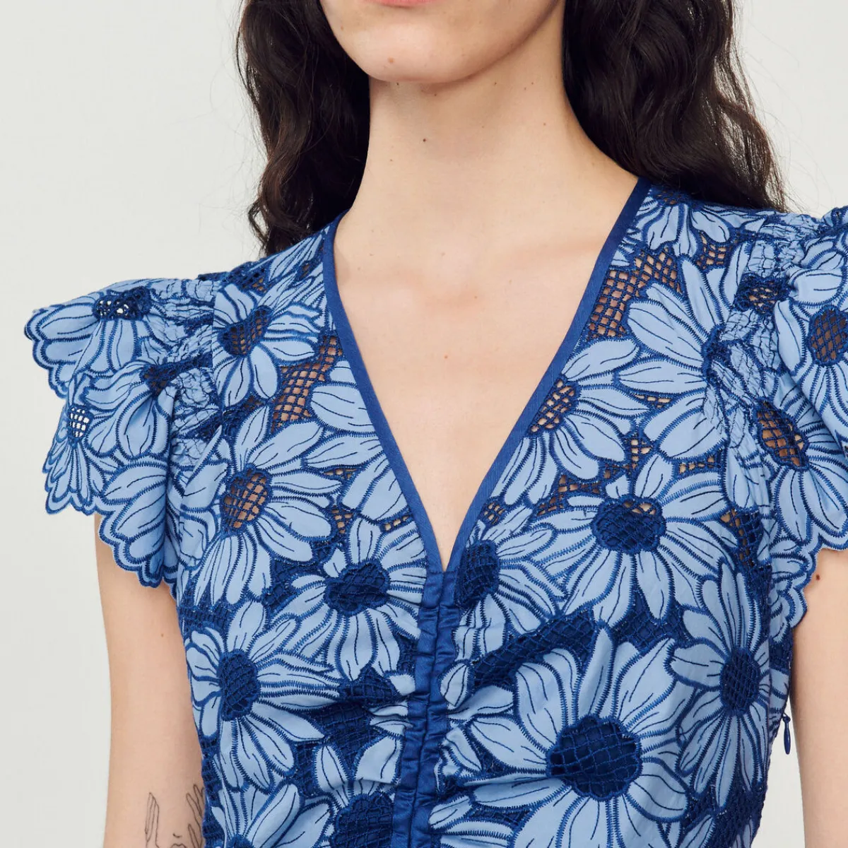 Best Sale Daisy Guipure Dress Women Dresses
