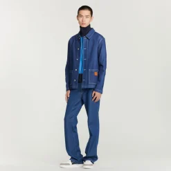 Best Sale Denim Worker Jacket Men Jackets