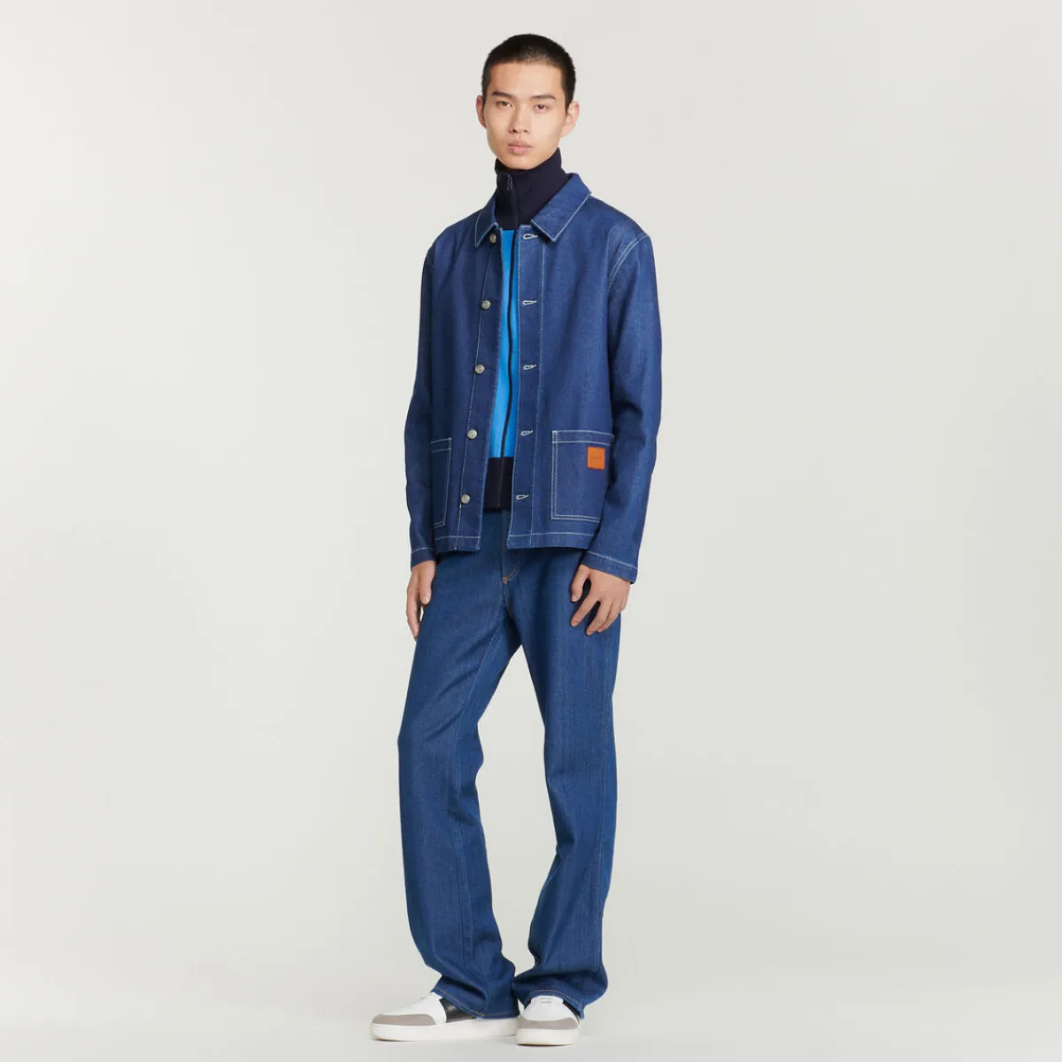 Best Sale Denim Worker Jacket Men Jackets
