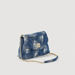 Fashion Distressed Denim Mila Bag Women Pouches & Handbags