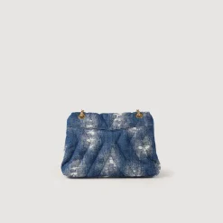 Fashion Distressed Denim Mila Bag Women Pouches & Handbags
