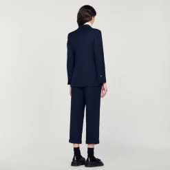 Clearance Double-Breasted Suit Jacket Women Matching Sets