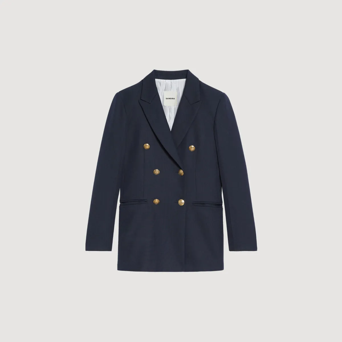 Clearance Double-Breasted Suit Jacket Women Matching Sets