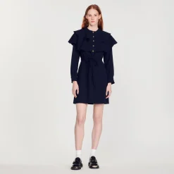 Store Dress With Oversize Ruffles Women Dresses