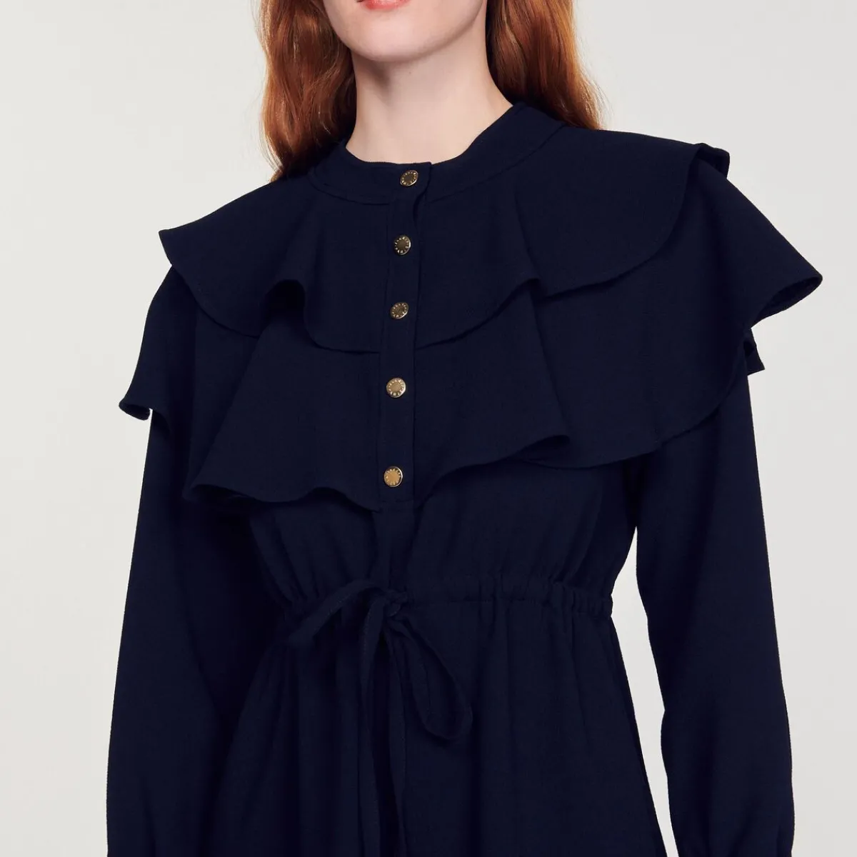 Store Dress With Oversize Ruffles Women Dresses