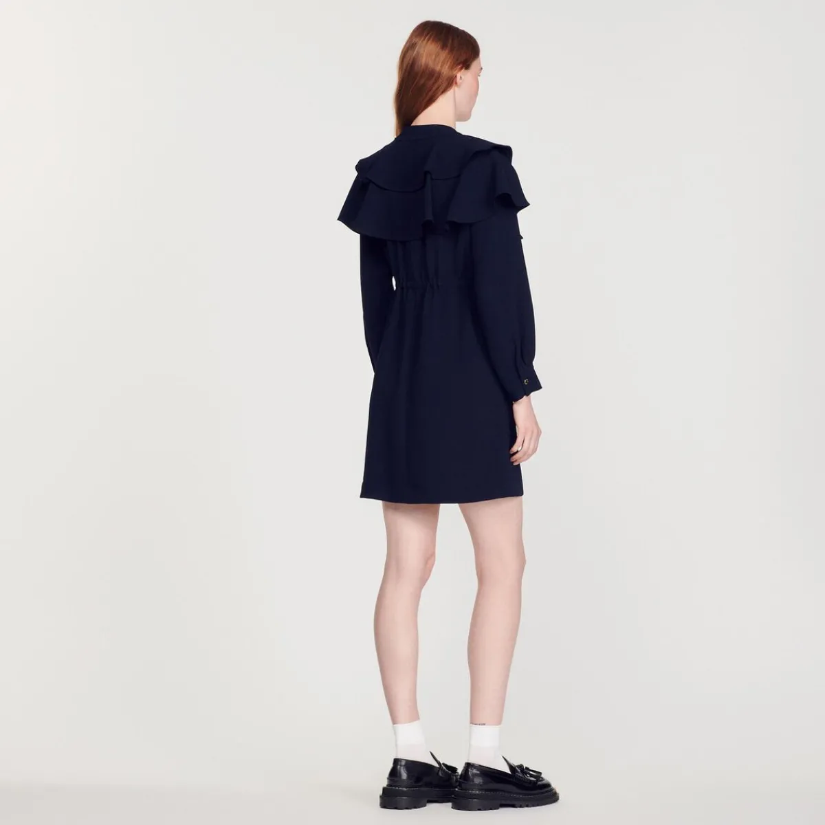 Store Dress With Oversize Ruffles Women Dresses