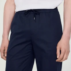 Fashion Elasticated Straight-Leg Pants Men Pants & Shorts