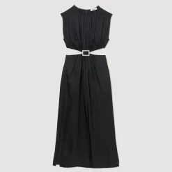New Embellished Midi Dress Women Dresses