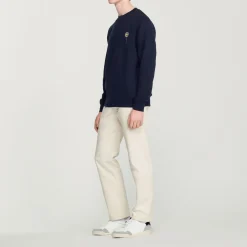 Outlet Embroidered Dandelion Sweatshirt Men Sweatshirts
