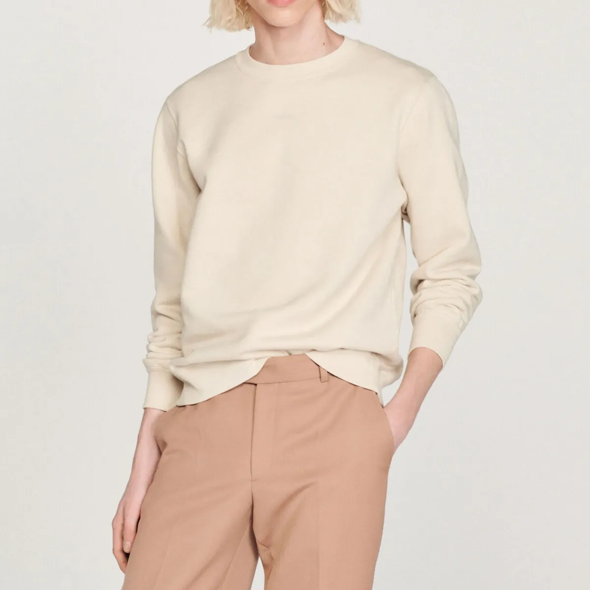 Hot Embroidered Fleece Sweatshirt Men Sweaters & Cardigans