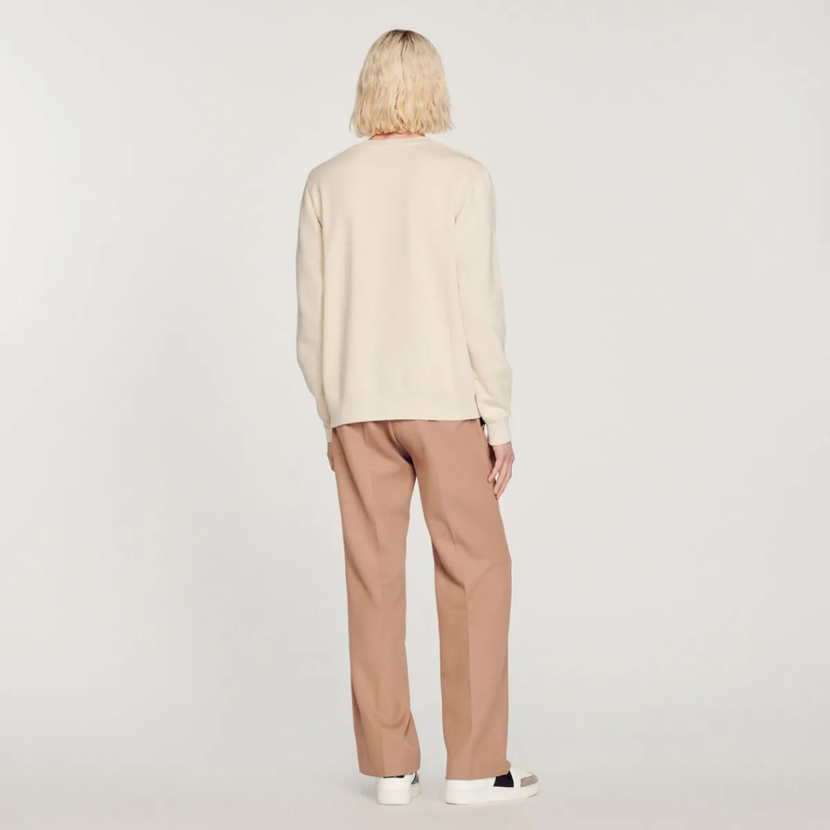 Hot Embroidered Fleece Sweatshirt Men Sweaters & Cardigans