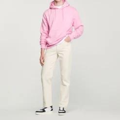 Shop Embroidered Hoodie Men Sweatshirts