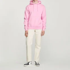Shop Embroidered Hoodie Men Sweatshirts