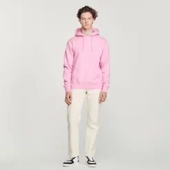 Shop Embroidered Hoodie Men Sweatshirts