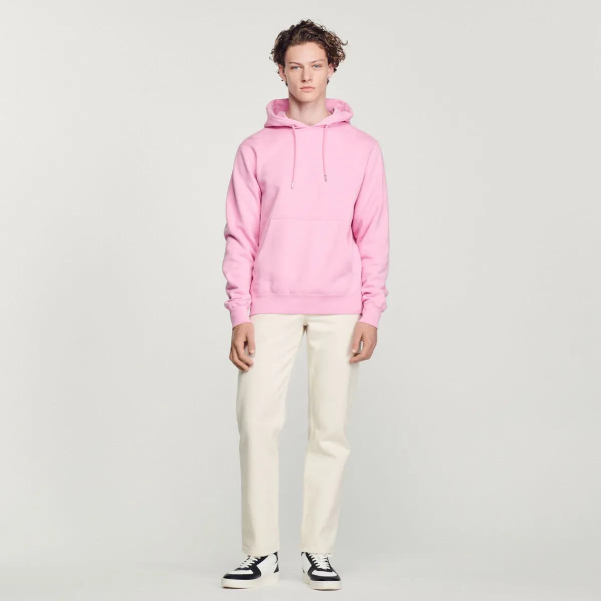 Shop Embroidered Hoodie Men Sweatshirts