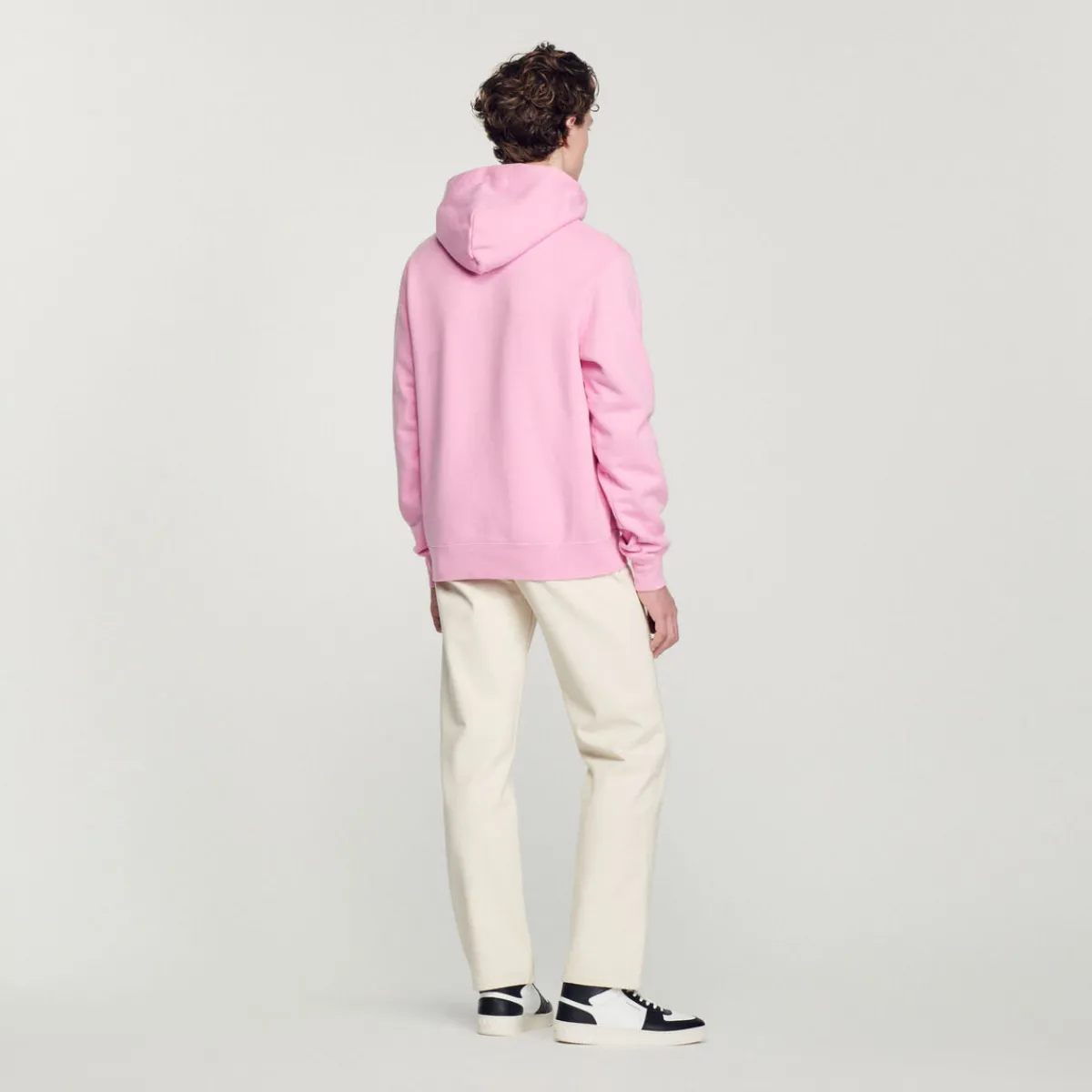 Shop Embroidered Hoodie Men Sweatshirts